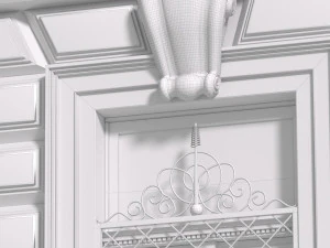 classic rusticated facade 3D Model