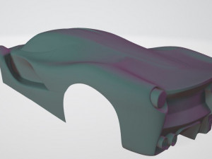 bodywork ferrarie for print 3D Print Model