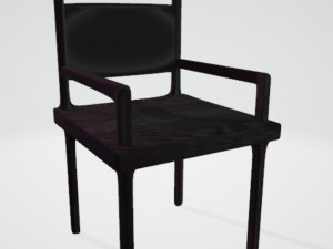 chair dark 3D Model