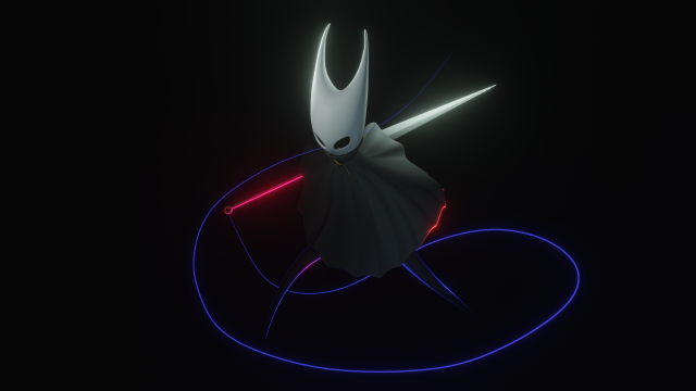 hollow knight Model 3D .c4d .max .obj .3ds .fbx .stl .blend 