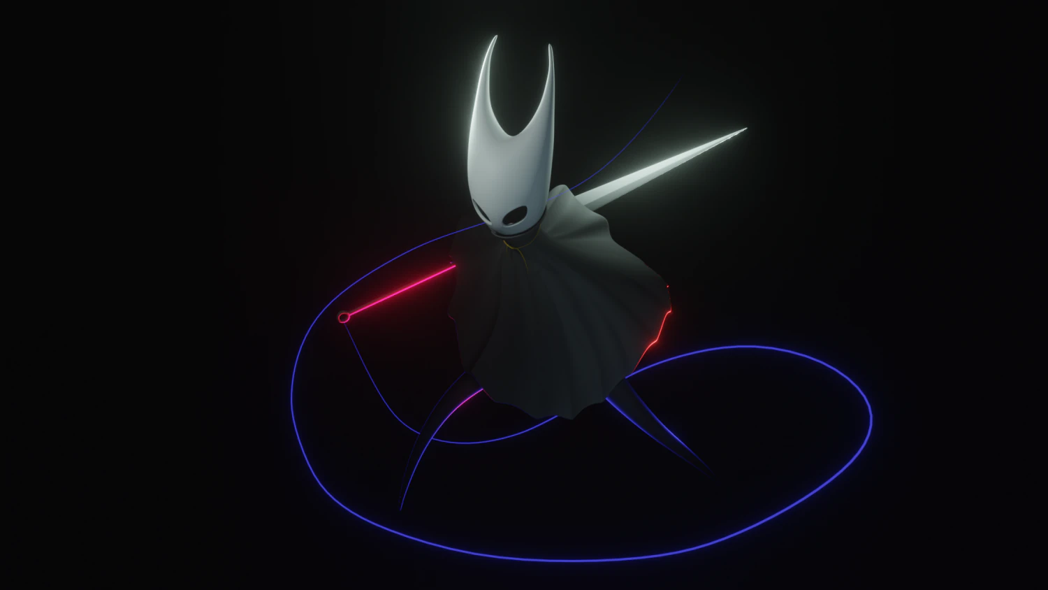 hollow knight 3D Model .c4d .max .obj .3ds .fbx .stl .blend 
