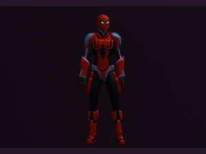 estremit&agrave; della terra Spiderman Modello 3D