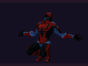 ends of the earth spiderman 3D Модель