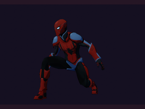 ends of the earth spiderman 3D Модель