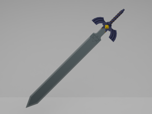 master sword 3D Модель