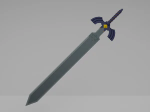 master sword 3D Model