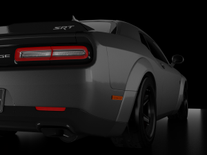 dodge challenger srt demon 2018 3D Model
