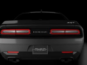 dodge challenger srt demon 2018 3D Model