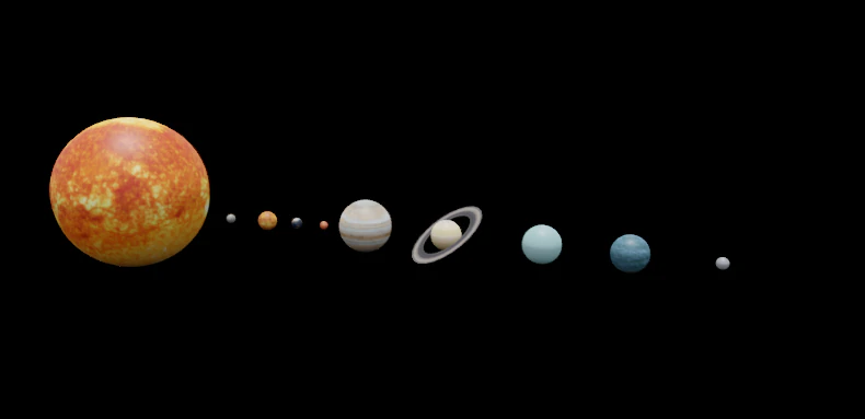 solar system CG Textures .c4d .max .obj .3ds .fbx .stl .blend 