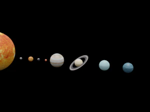 태양계 CG 텍스쳐