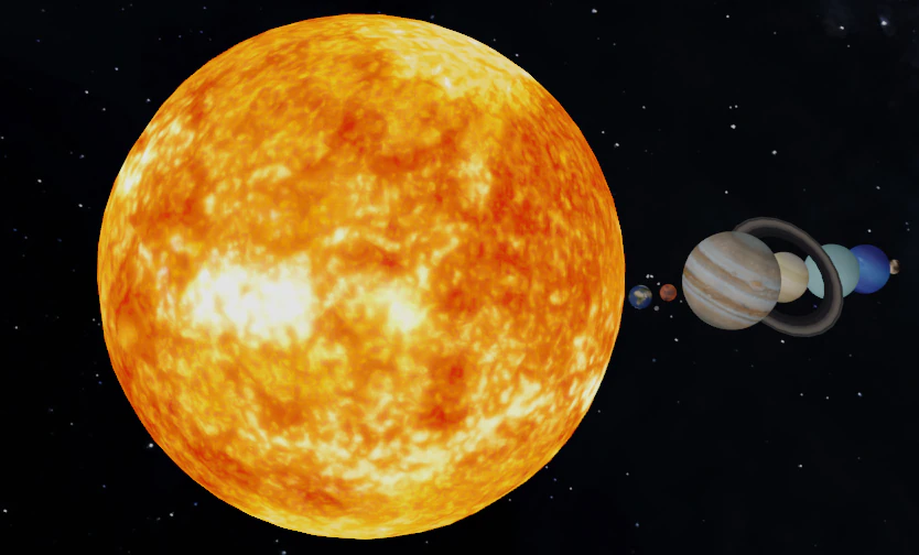 solar system 8k 3D Model .c4d .max .obj .3ds .fbx .stl .blend
