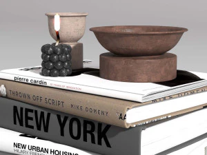 Decorative set 1 3D Model