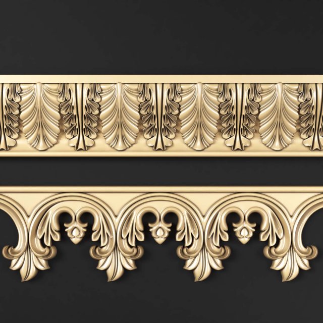 Cornice personalizzata, 3D models download