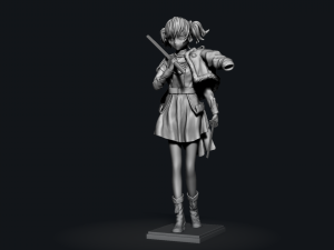 NANA DAIBA ANIME PRINT-READY FIGURE Modelo de impresión 3D