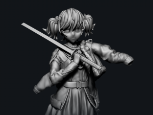 NANA DAIBA ANIME PRINT-READY FIGURE Modelo de impresión 3D