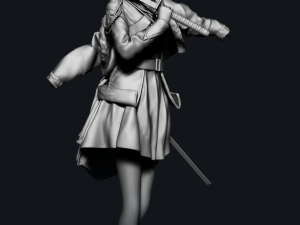 NANA DAIBA ANIME PRINT-READY FIGURE Modelo de impresión 3D