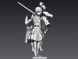 NANA DAIBA ANIME PRINT-READY FIGURE Modelo de impresión 3D