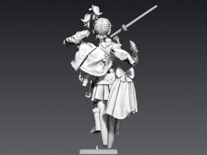 NANA DAIBA ANIME PRINT-READY FIGURE Modelo de impresión 3D
