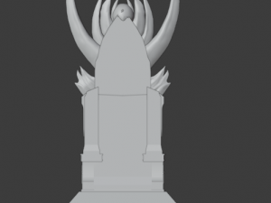 blood throne Modèle 3D