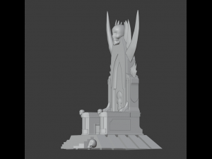 blood throne Modèle 3D