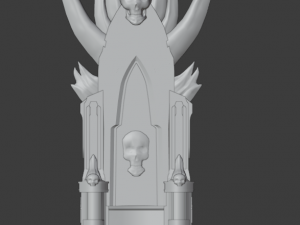 blood throne Modèle 3D
