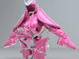 evita il panno di Andromeda - saint seiya - Modello 3D