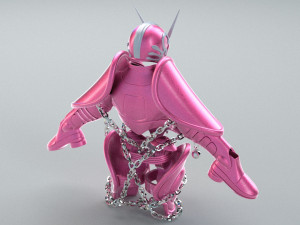 shun andromeda cloth - saint seiya - Model 3D