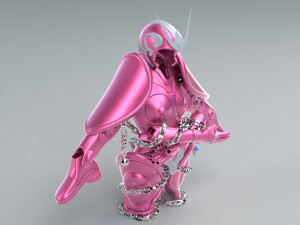 shun andromeda cloth - saint seiya - Model 3D