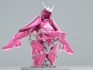 shun andromeda cloth - saint seiya - Model 3D