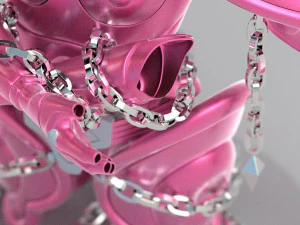 evite o pano de Andr&ocirc;meda - Saint Seiya - Modelo 3D