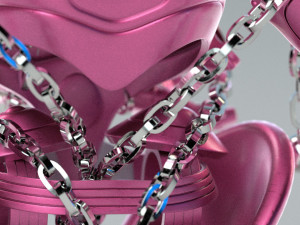 shun andromeda cloth - saint seiya - Model 3D