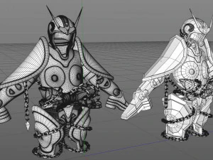 evite o pano de Andr&ocirc;meda - Saint Seiya - Modelo 3D