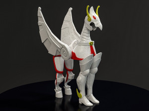 seiya pegasus cloth - saint seiya - 3D Model