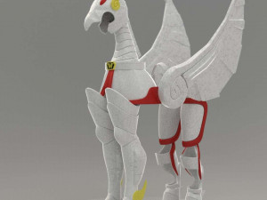 seiya pegasus cloth - saint seiya - 3D Model
