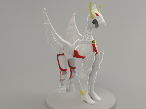 seiya pegasus cloth - saint seiya - 3D Model