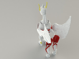 seiya pegasus cloth - saint seiya - 3D Model