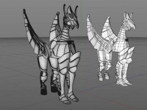 seiya pegasus cloth - saint seiya - 3D Model