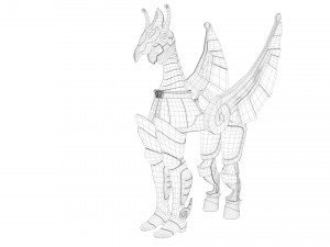 seiya pegasus cloth - saint seiya - 3D Model