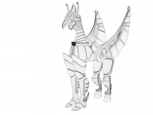 seiya pegasus cloth - saint seiya - 3D Model