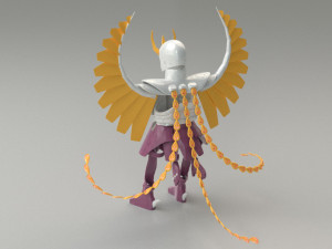 ikki phoenix cloth - saint seiya - 3D मॉडल