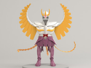 ikki phoenix cloth - saint seiya - 3D मॉडल