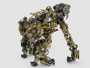 mechanical monkey 3D Model