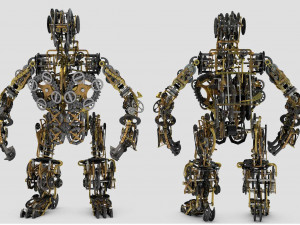 mechanical monkey 3Dモデル