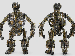 mechanical monkey 3D Model