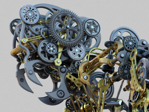 mechanical monkey 3Dモデル