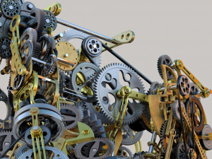 mechanical monkey 3Dモデル