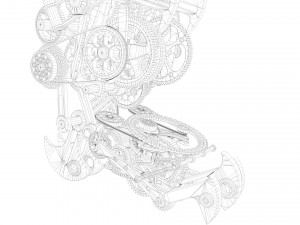 mechanical monkey 3Dモデル