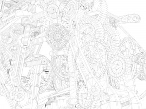 mechanical monkey 3Dモデル