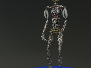 humanoid robot 3Dモデル