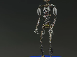rob&ocirc; human&oacute;ide Modelo 3D